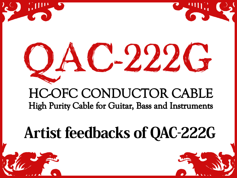 QAC-222G - NEO created by OYAIDE Elec.Instrument Cables | NEO CABLES | NEO  created by OYAIDE Elec.